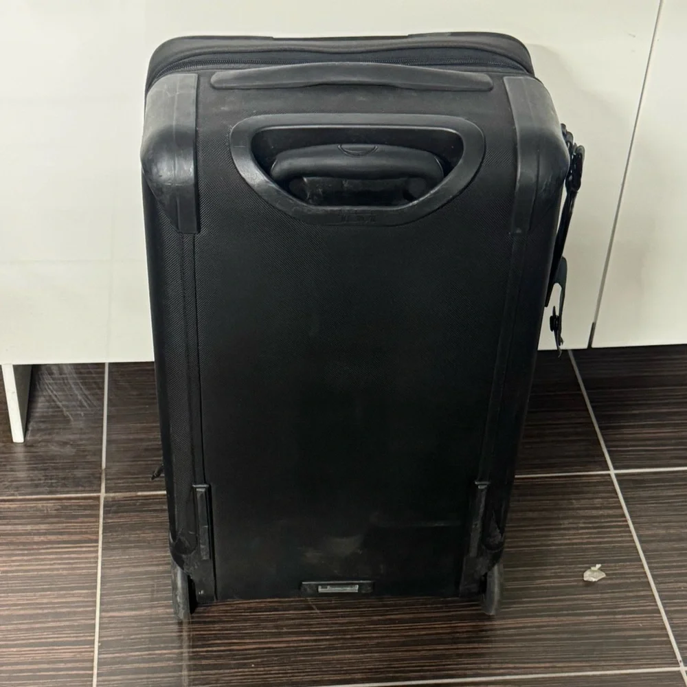 TUMI Black Rolling Carry-On Suitcase